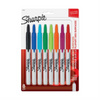 Sharpie Retractable Permanent Markers, Fine Point, Assorted Colours, 8 Count Sharpie
