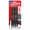 Sharpie S-Gel, Gel Pens, Medium Point (0.7 mm), Blue Gel Ink Pens, 4 Count Sharpie