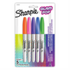 Sharpie Glam Pop Permanent Markers, Fine Point, Assorted Colours, 5 Count Sharpie
