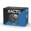 X-ACTO Pencil Sharpener, XLR Electric Pencil Sharpener, Pencil Saver, SafeStart Motor, Black, 1 Count X-ACTO