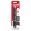 Sharpie S-Gel, Gel Pens, Fine Point (0.5 mm), Black Ink Gel Pen, 2 Count Sharpie
