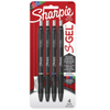 Sharpie S-Gel, Gel Pens, Medium Point (0.7 mm), Assorted Colours, 4 Count Sharpie