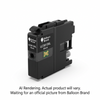 Compatible Brother LC3013XL high-yield black ink cartridge by Balloon Brand.