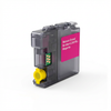 A photorealistic studio photograph of the Balloon Brand Brother LC401XL Magenta ink cartridge, angled to show the right side.