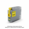 Balloon Brand LC404Y yellow high-yield compatible ink cartridge with chip.