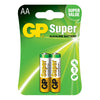GP15AETA21-2GSBC2 AA Alkaline Battery GP Super (Pkg of 2) TCED