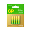 GP24AUETA21-2GSBC4 AAA Alkaline Battery GP Ultra (Pkg of 4) TCED