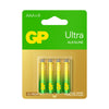 GP24AUETA21-2GSBC8 AAA Alkaline Battery GP Ultra (Pkg of 8) TCED