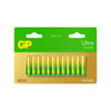 GP24AUETA21-2GDBC12 AAA Alkaline Battery GP Ultra (Pkg of 12) TCED