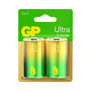 GP13AUETA21-2GSBC2 D Alkaline Battery GP Ultra (Pkg of 2) TCED