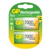 GP700DHC2 RECH BATT NI-MH D 7000MAH GP PK/2 TCED