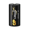 GPCR123AP-2GSBC1 CR123A 3V Lithium Battery for Photo Cameras GP (Pkg of 1) TCED