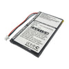 GPS-TGARN465 GPS Replacement Battery — Garmin Nuvi 465 TCED