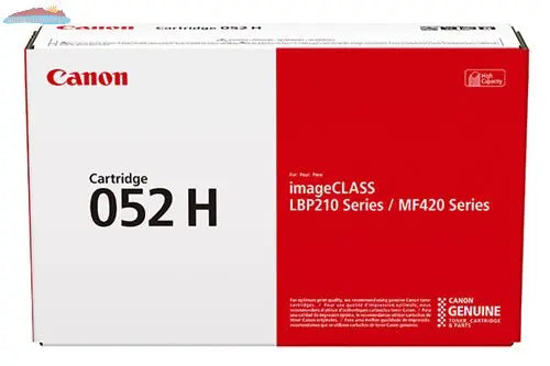 2200C001 Canon CARTRIDGE 052 HIGH CAPACITY BLACK Canon