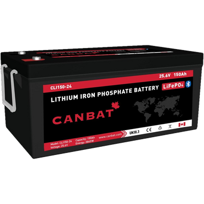 24V 150Ah Lithium Battery (LiFePO4) Lakehead Inkjet & Toner