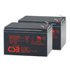 CSB-1003 UPS Battery Replacement Kit 2x12V 12Ah CSB (RBC6) TCED