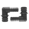 1877K-2222E — ½" Elbow Hose Barb Fitting for 2–5 GPM Jabsco Pumps TCED