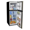 REF-283SS 12/24V 2-Door Refrigerator/Freezer 10 ft³ Stainless Steel/Black TCED