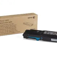 6000 Pages High Capacity Cyan Toner Cartridge Xerox