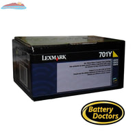 70C10Y0 LEXMARK 701Y YELLOW RETURN PROGRAM TONER CARTRIDGE Lexmark