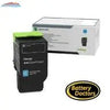 78C0X20 Lexmark 78C0X20 Cyan XHY Toner Lexmark