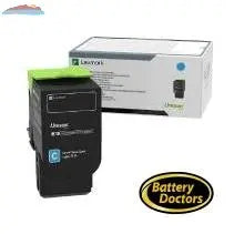 78C0X20 Lexmark 78C0X20 Cyan XHY Toner Lexmark