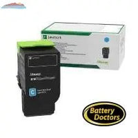 78C10C0 Lexmark 78C10C0 Cyan RetProg Toner Lexmark