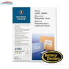 BUSINESS SOURCE MAILING LABEL PERMANENT, 3 1/3" W X 4" L, RE Office