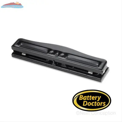 BUSINESS SOURCE MANUAL HOLE PUNCH, 3 PUNCH HEAD(S), 10 SHEET Office