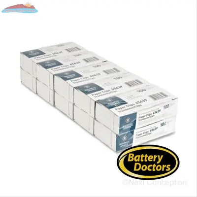 BUSINESS SOURCE PAPER CLIP, JUMBO, 10/PACK, SILVER Office