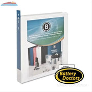 BUSINESS SOURCE PRESENTATION BINDER, 1" CAPACITY, LETTER, 8 Office