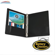 BUSINESS SOURCE PRESENTATION BINDER, 1" CAPACITY, LETTER, 8 Office