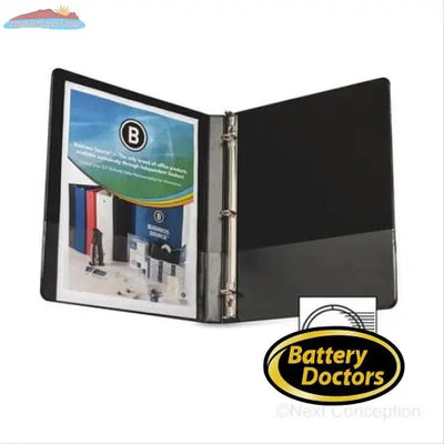 BUSINESS SOURCE RING BINDER, 1/2