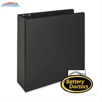 BUSINESS SOURCE RING BINDER, VINYL, 3", LETTER, 3 X ROUND RI Office