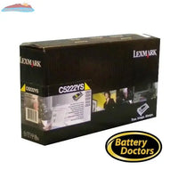 C5222YS C52X_C53X YELLOW STANDARD YIELD CARTRIDGE (3K) Lexmark