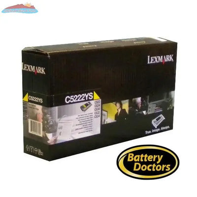 C5222YS C52X_C53X YELLOW STANDARD YIELD CARTRIDGE (3K) Lexmark