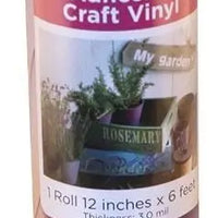 CAVINYLBE Brother 6 FT Roll - Blue Adhesive Craft Vinyl Brother