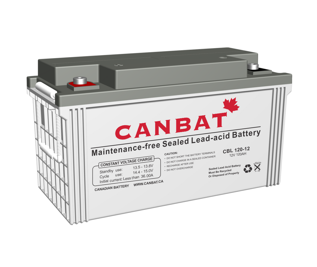 12V 120Ah SLA Battery (AGM) Lakehead Inkjet & Toner