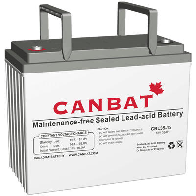 12V 35Ah SLA Battery (AGM) Lakehead Inkjet & Toner