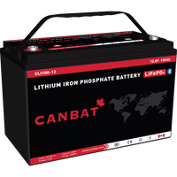 12V 100Ah Lithium Battery (LiFePO4) Lakehead Inkjet & Toner