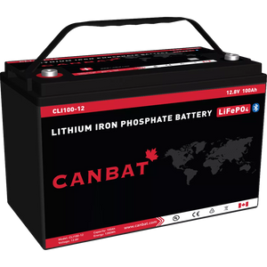 12V 100Ah Lithium Battery (LiFePO4) Lakehead Inkjet & Toner