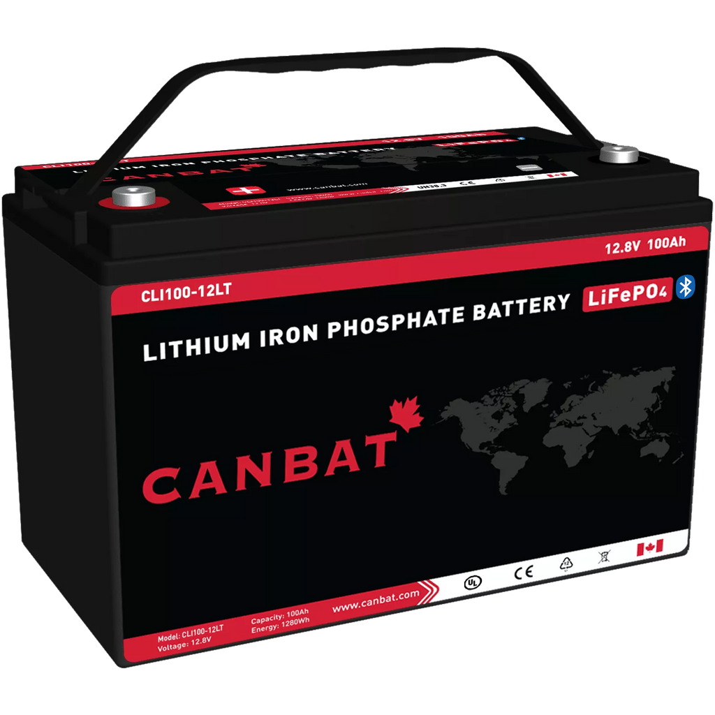 12V 100Ah Cold Weather Lithium Battery (LiFePO4) Lakehead Inkjet & Toner