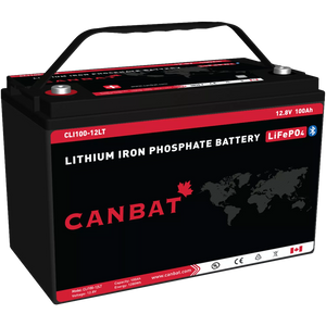 12V 100Ah Cold Weather Lithium Battery (LiFePO4) Lakehead Inkjet & Toner