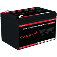12V 12Ah Lithium Battery (LiFePO4) Lakehead Inkjet & Toner