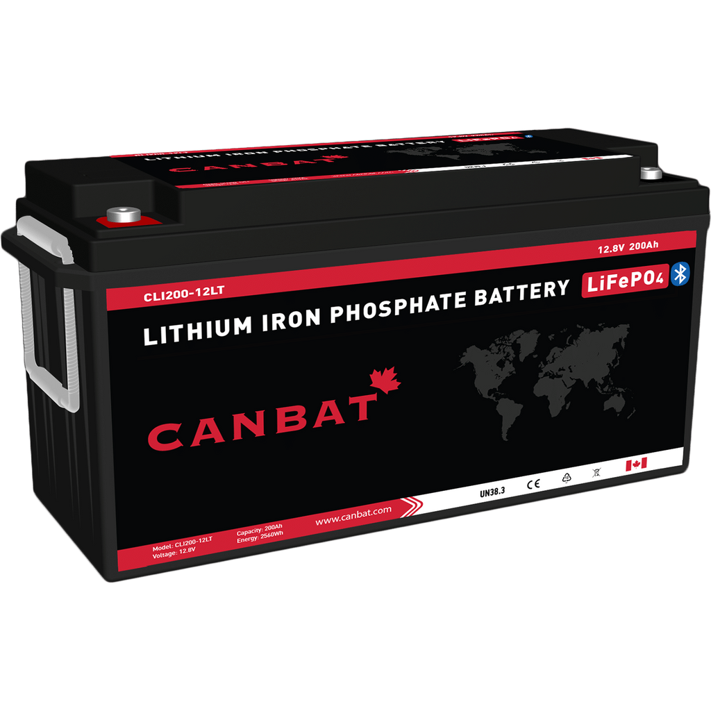 12V 200Ah Cold Weather Lithium Battery (LiFePO4) Lakehead Inkjet & Toner