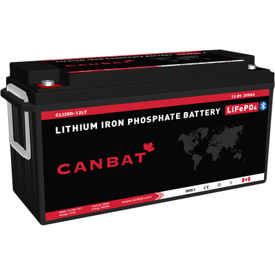 12V 200Ah Cold Weather Lithium Battery (LiFePO4) Lakehead Inkjet & Toner
