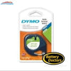 DYMO LABEL TAPE LETRATAG TAPE, 1/2in X 13ft , WHITE, 1/EA Office
