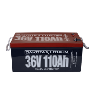 Dakota Lithium 36V 110AH Deep Cycle LiFePO4 Single Battery Dakota Lithium