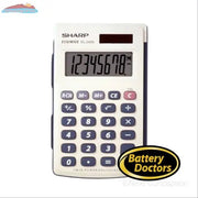 EL243SB SHARP EL243SB 8 DIGITS 3KEY MEMORY CALCULATOR Sharp