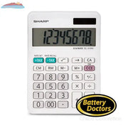 EL310WB SHARP LARGE 8-DIGITS, 3-KEY MEMORY CALCULATOR Sharp